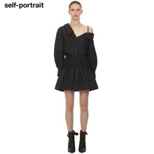 Self-Portrait Elegant Black Dress